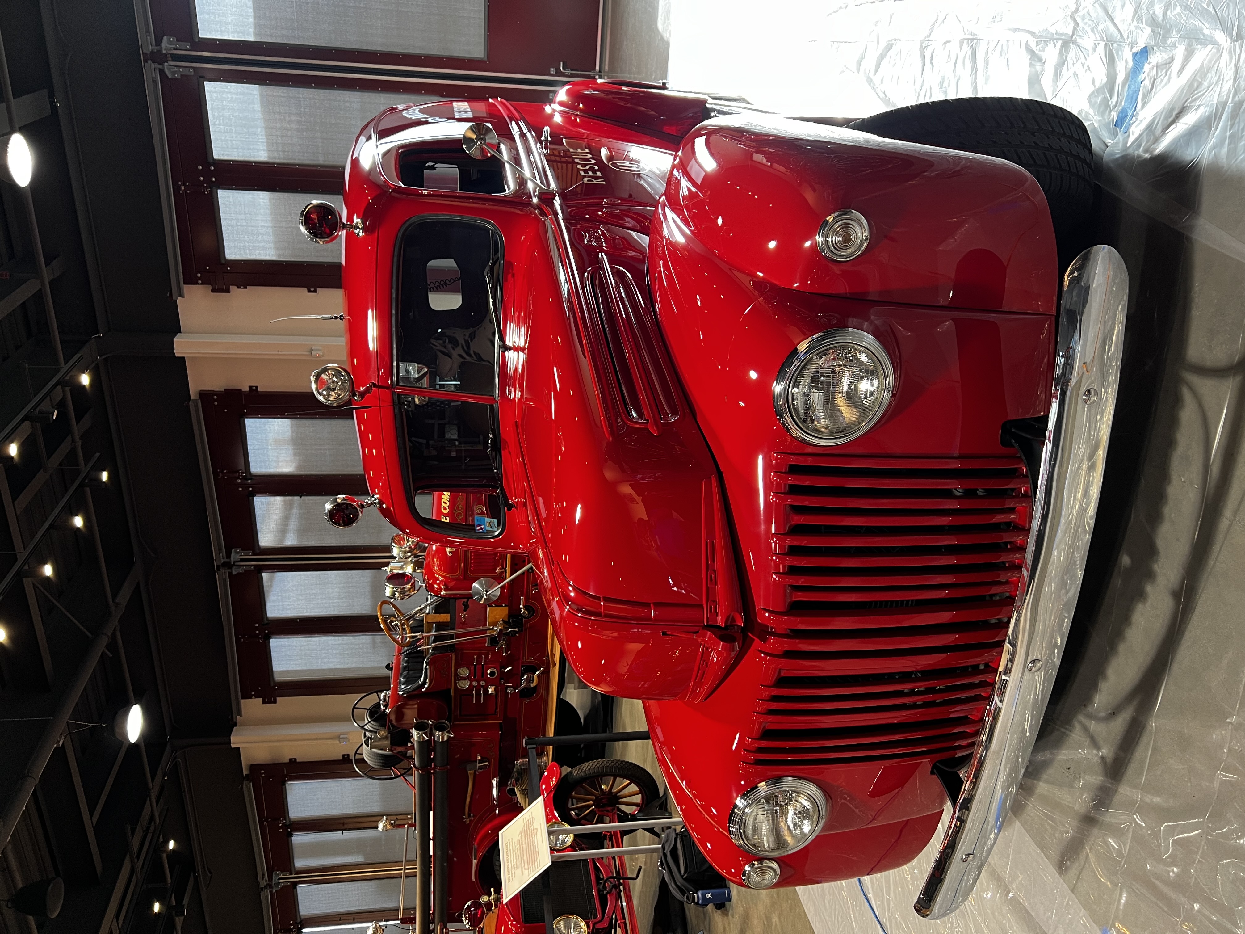 Fire Museum Engine Paint Correction & Ceramic Finish