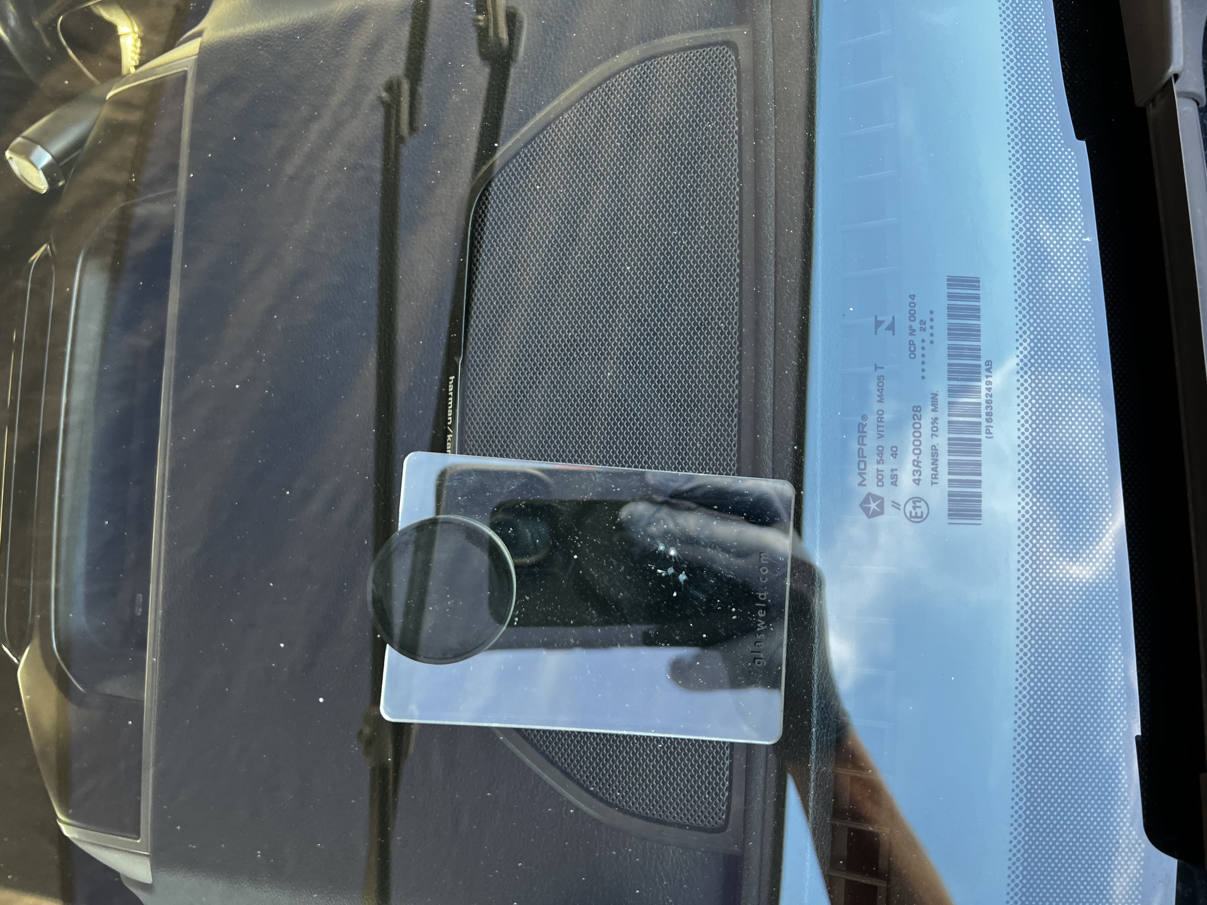 Ram 2500 Structural Windshield Repair Finish